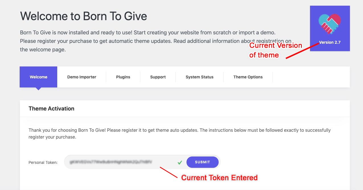 Updating Theme – Support imithemes