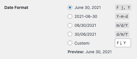 Event Options – Support imithemes
