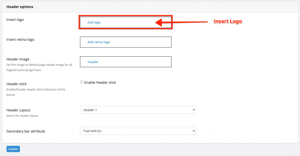 Header – Support imithemes