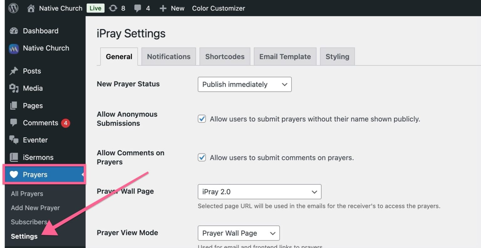 Install the Plugin – Support imithemes