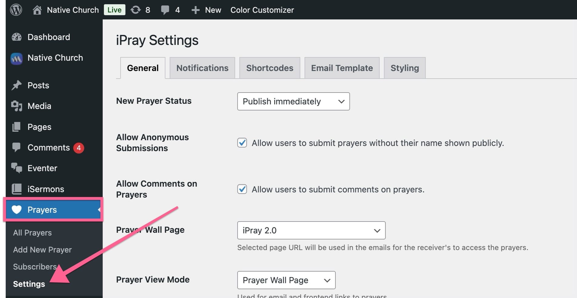 Install the Plugin – Support imithemes